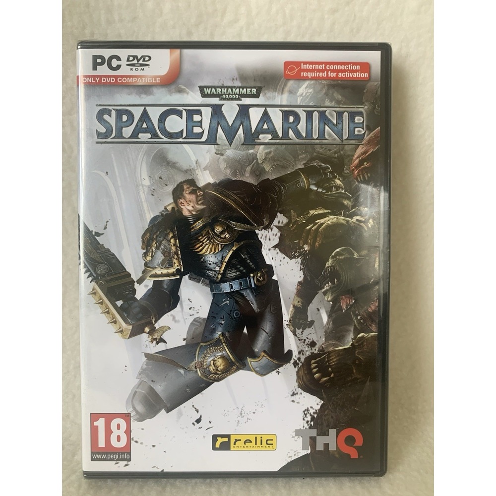 Warhammer 40000 40k  Space Marine - PC Brand New Factory Sealed Computers Game